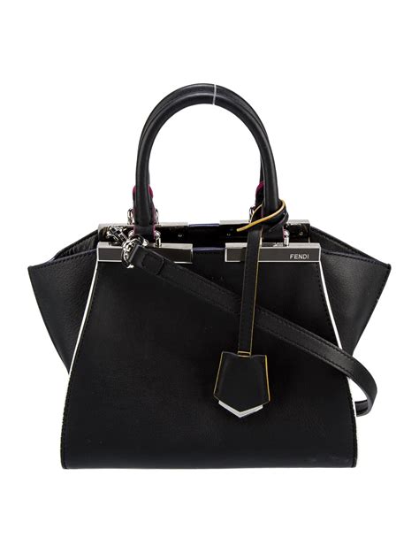 fendi mini 3jours tote|Fendi bag with strap.